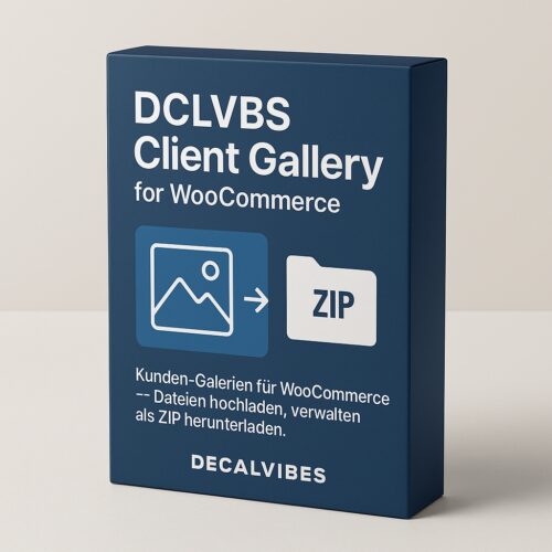 DCLVBS Kundengalerie für WooCommerce