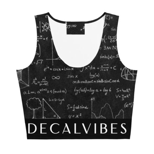 DECALVIBES Crop Top ohne Ärmel Tank Top Ultimate K.I.