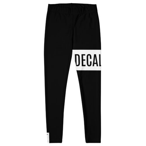 DECALVIBES Damen Leggings Basic Urban Side White
