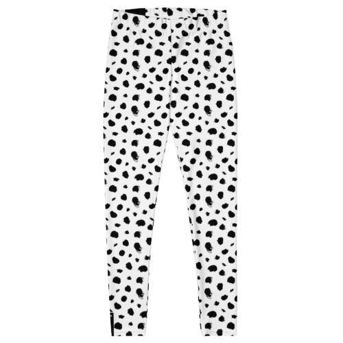 DECALVIBES Damen Leggings Basic Dalmatiner Dots