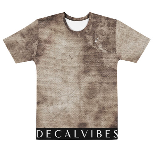 DECALVIBES Herren T-Shirt aus Baumwolle mit Rundhalsausschnitt Ultimate Rusted Steel