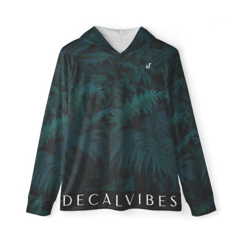 DECALVIBES Herren Sport Hoodie Ultimate Palm Leaves HD