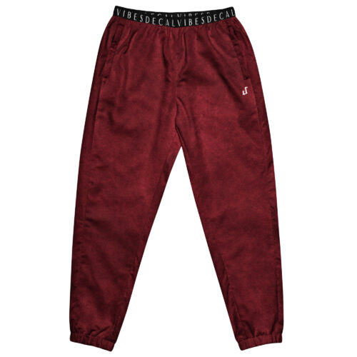 DECALVIBES Herren Trainingshose Sporthose Ultimate Lava Red