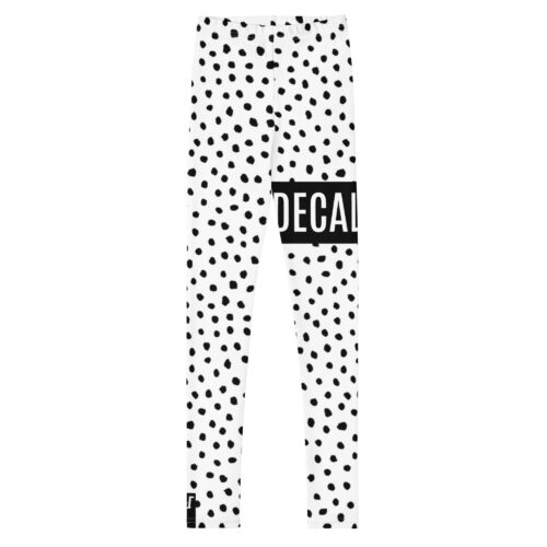 DECALVIBES Mädchen Leggings für Kinder & Jugendliche Urban Side Dalmatiner Dots
