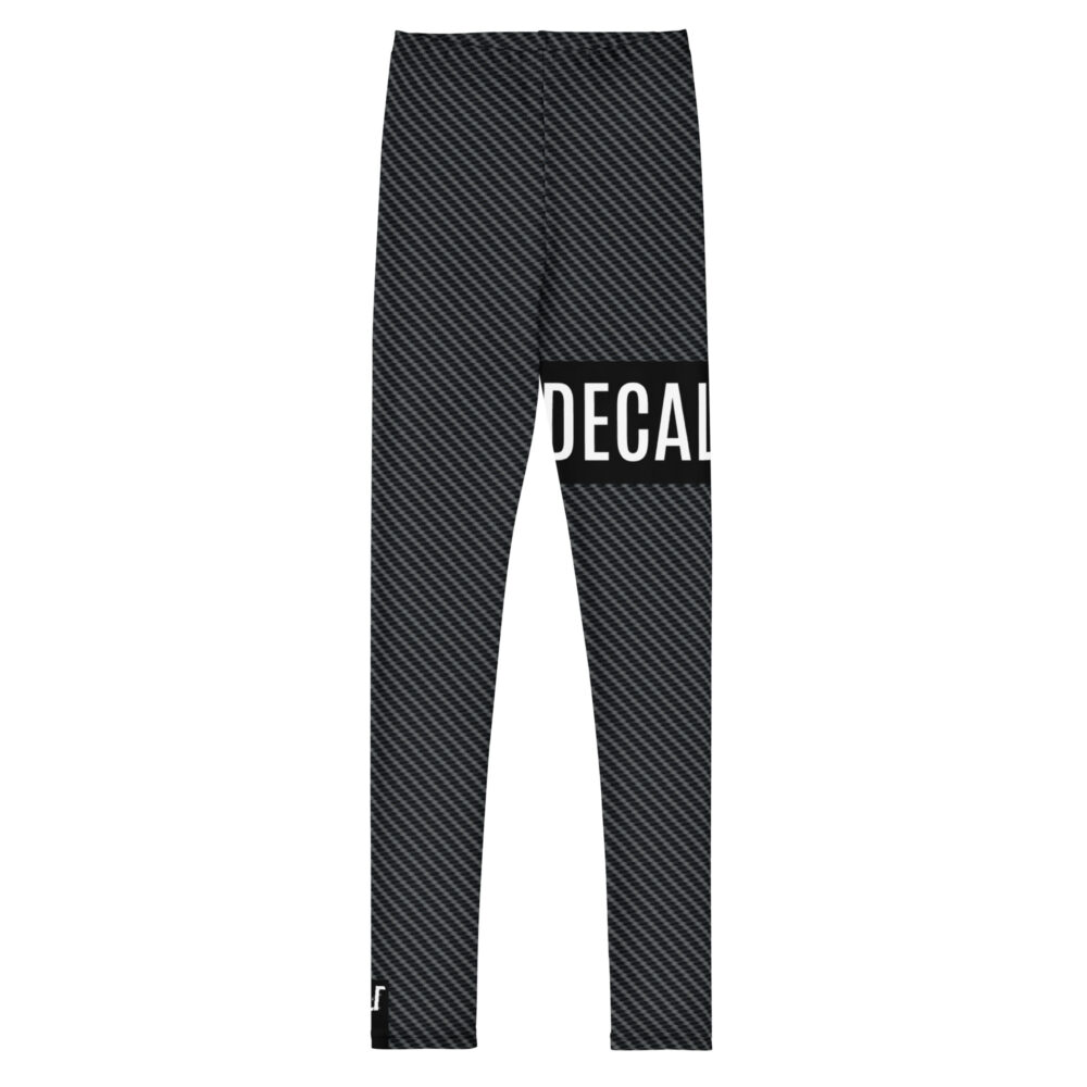 DECALVIBES Mädchen Leggings für Kinder & Jugendliche Urban Side Carbon