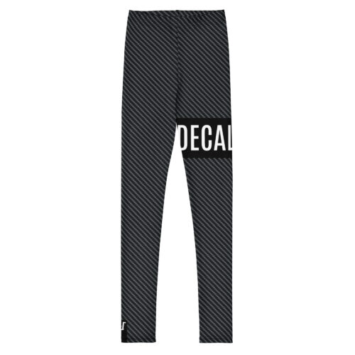 DECALVIBES Mädchen Leggings für Kinder & Jugendliche Urban Side Carbon