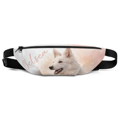 DECALVIBES Hunde Leckerlitasche Futterbeutel mit Name und Bild Personalisierbar