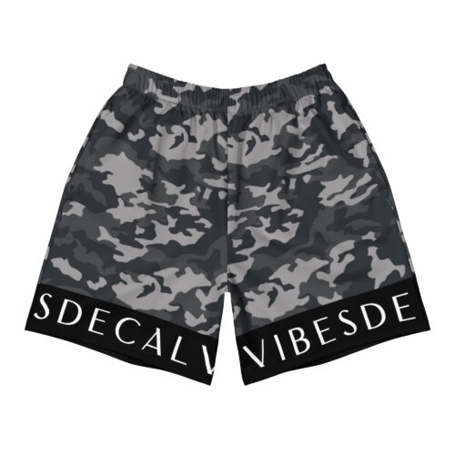 DECALVIBES Multifunctional Damen Sport Shorts Ultimate Greyness Camouflage