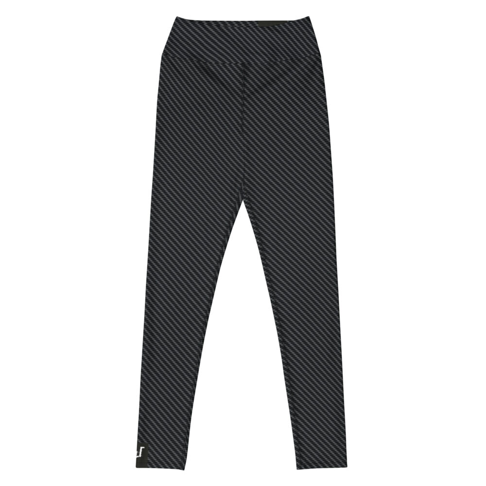 DECALVIBES Damen High Waist Yoga Leggings Carbon