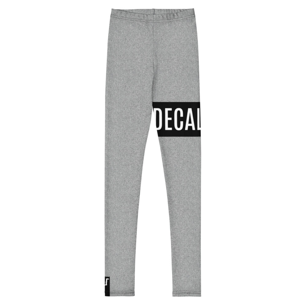 DECALVIBES Mädchen Leggings für Kinder & Jugendliche Urban Side Meliert