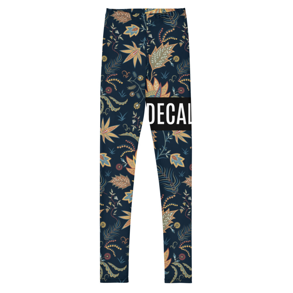 DECALVIBES Mädchen Leggings für Kinder & Jugendliche Urban Side Majestic Leaves